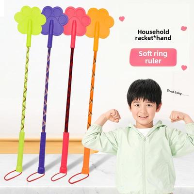 软戒尺家用教师专用软尺学生猫爪硅胶教鞭教棍加长罚打神器指读棒