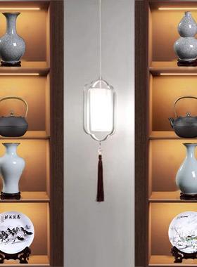 新中式软装摆件高档酒店酒柜茶室茶馆茶壶茶道摆件装饰花瓶摆设