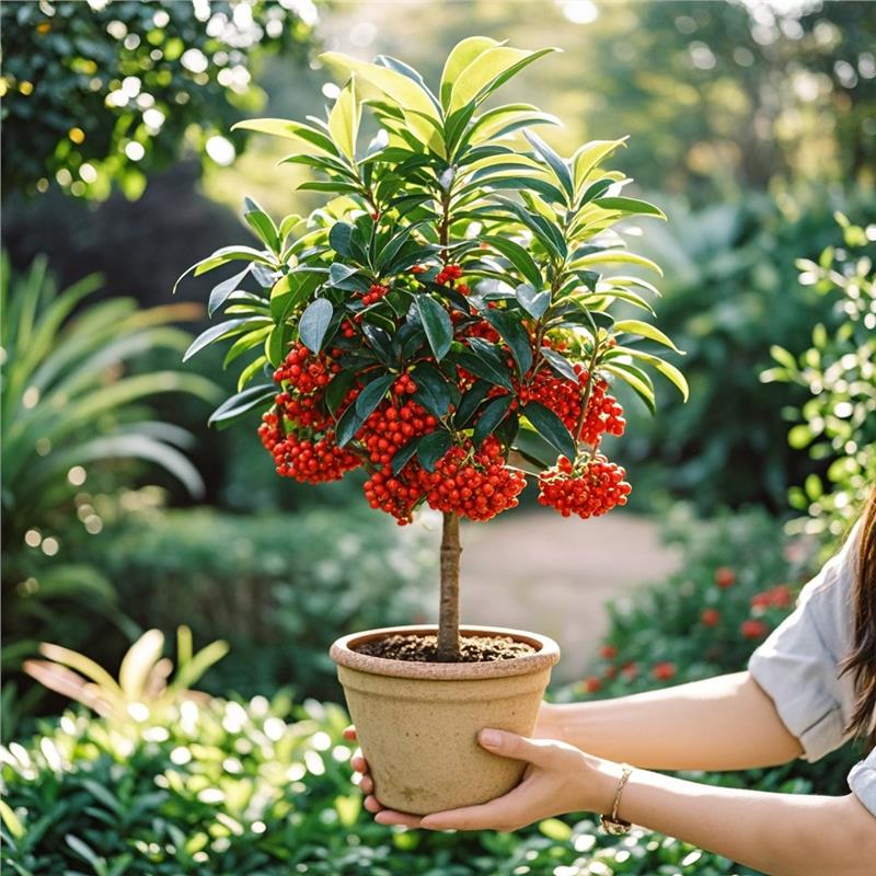富贵籽盆栽金玉满堂植物耐寒富贵子花卉室内植物带果发货年宵花卉