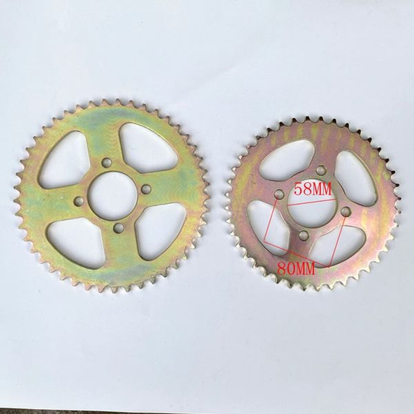 150-200cc越野摩托卡丁车配件 后轴链轮牙盘链盘 530型号齿轮盘