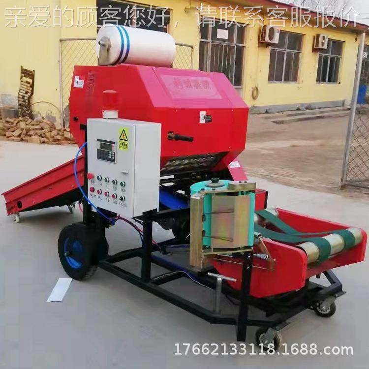 全自动干湿草秧包 节省人工打捆机包打膜机985 牛羊草料青储压块,五金/工具,其他机械五金,淘宝优惠券,粉丝福利购,淘宝优惠卷