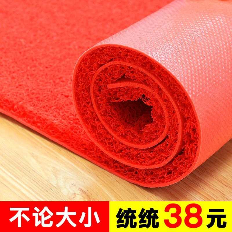 入户门地垫家用进门垫子门口踩脚垫防水防滑垫塑料丝圈可裁剪地毯
