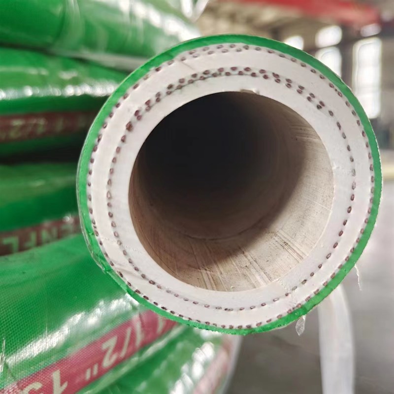 定制中频炉无碳管 夹布橡胶软管电缆无磁输水橡胶管 缠绕冷却水管