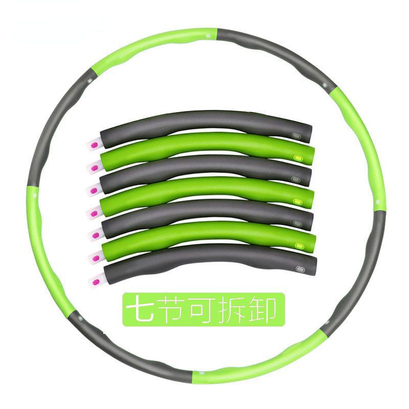 现货厂家直供呼啦圈可拆卸海绵泡棉呼啦圈拼接塑料呼啦圈多色可选