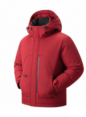 男女同款户外新款休闲保暖羽绒服M-4W093Y