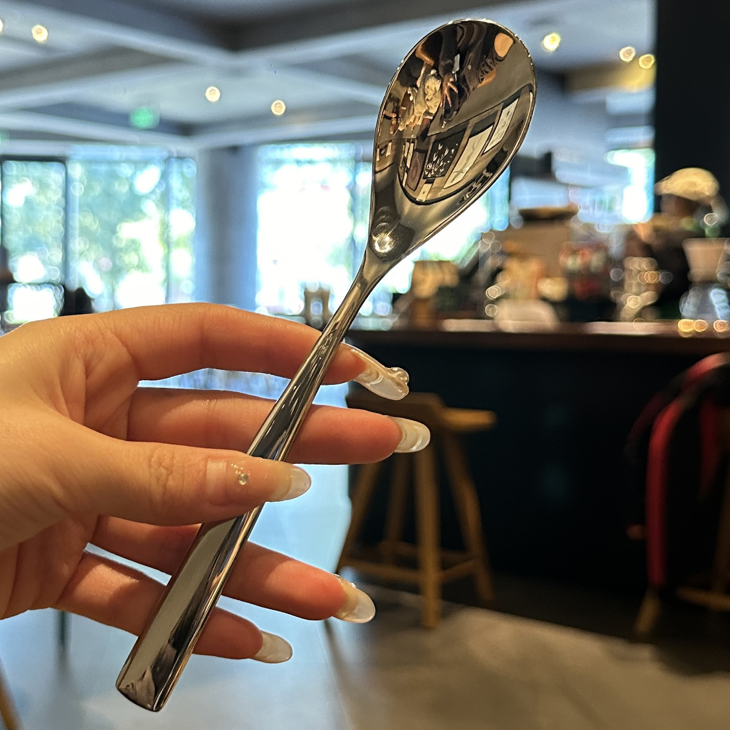 福利!老板娘自用 INOX18/10B不锈钢调羹汤匙吃饭勺喝汤勺圆头勺子