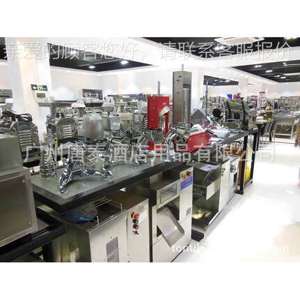 厂家生产食品机械  厨房用品 卧CH-7式灌肠机红色漆灌喷肠机C-H7