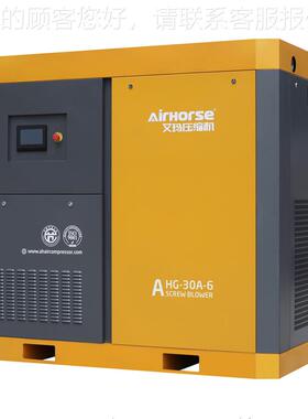 AHG鼓风机工业级大理型水处污压无油螺杆低大功率鼓风机自来水厂