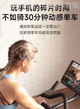 （控ICO）动GMU感单车家用电磁身自健行车商用 7N英寸彩屏