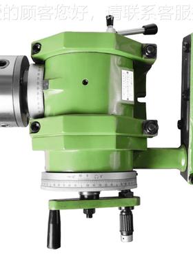F118/010/0/125/160020A钻铣床万能分度头F11100A手摇机械划线精
