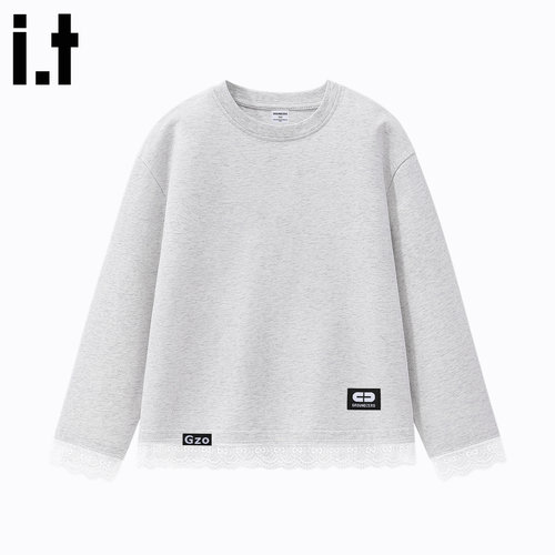 itGROUNDZERO女童长袖t恤
