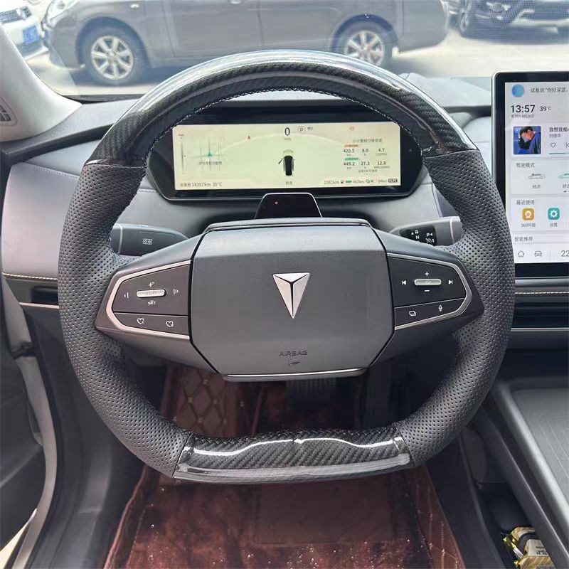 22-23款长安深蓝SL03方向盘套真皮深蓝S7把套S手缝内饰专用全包款