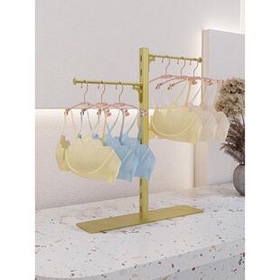 内衣在商店内内衣桌面展示架窗口内衣可调节架地板站立流动桌迷你