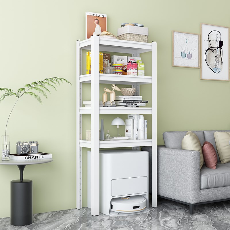 扫地机器人置物架家用o多功能落地下空架子饮水机垃圾桶上方收纳