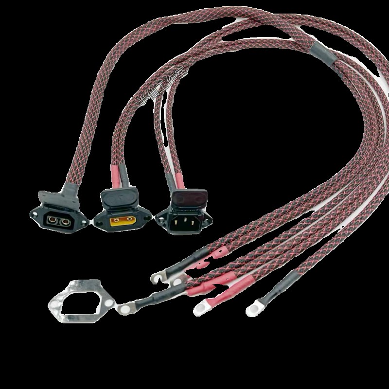 9号E80C N80C 品p字/XT90充电口45A充电 6平方一米耐高温硅胶线材