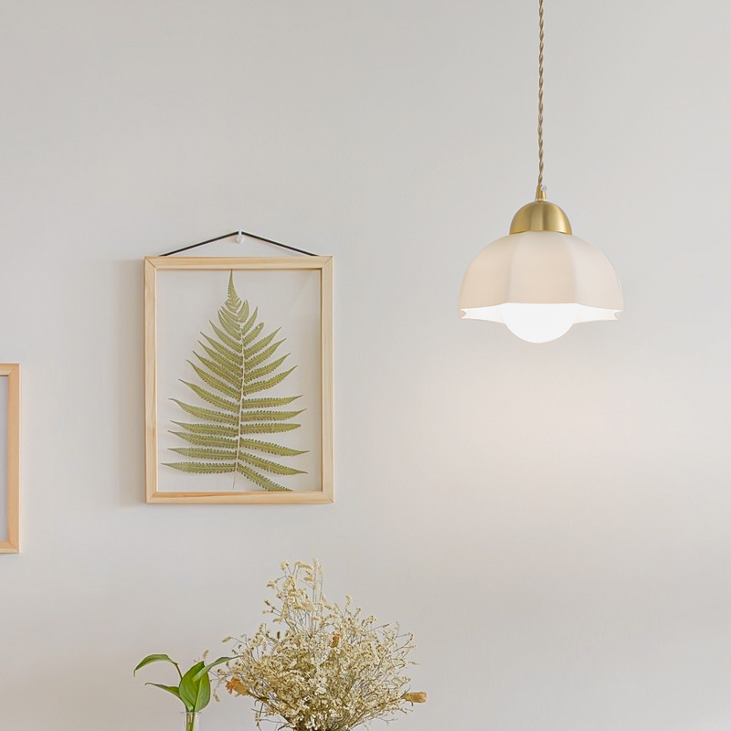 中古艺术餐厅吊灯日式简约三头餐桌灯20H23新款轻奢书房卧室床头