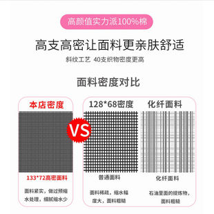 100%全棉被套单件2米x2米3纯棉150x210单人单独被罩180x200定做