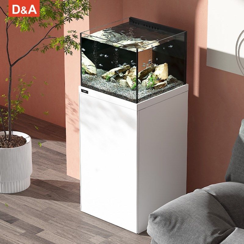 德克窄溢流鱼缸带柜子一体客厅立式小型方缸家用落地底过滤水族箱,宠物/宠物食品及用品,底柜/落地缸,淘宝优惠券,粉丝福利购,淘宝优惠卷