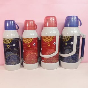 不锈钢热水壶家用保温壶玻璃内胆暖瓶暖壶开水瓶学生用 希乐新款