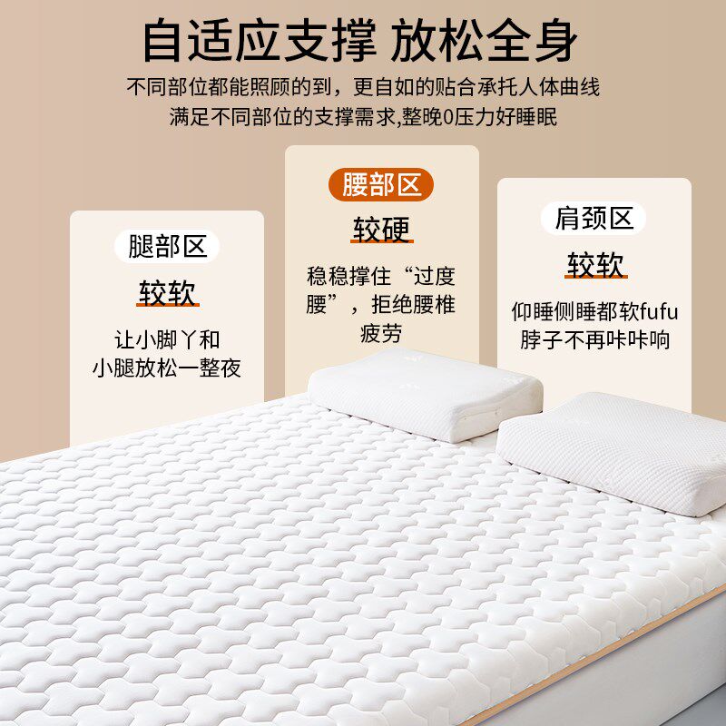 乳胶记忆棉床垫软垫家用卧室榻榻米床褥垫子租房专用1米5薄款褥子