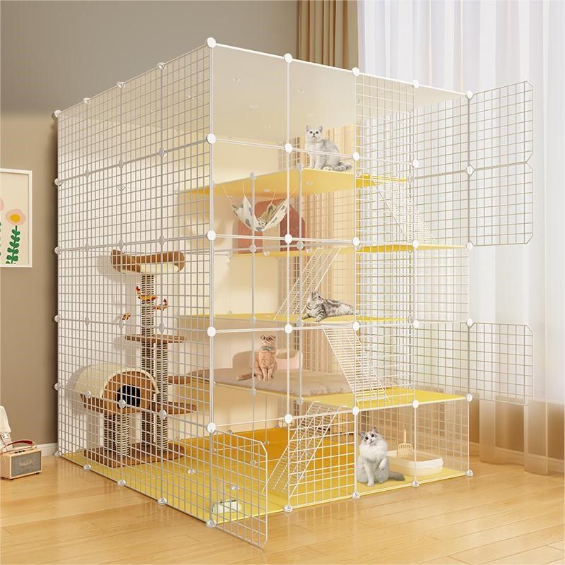 猫城堡猫笼子家用室内超大自由空间一体猫别墅猫屋舍猫窝幼猫空笼,宠物/宠物食品及用品,猫笼子/猫别墅,淘宝优惠券,粉丝福利购,淘宝优惠卷