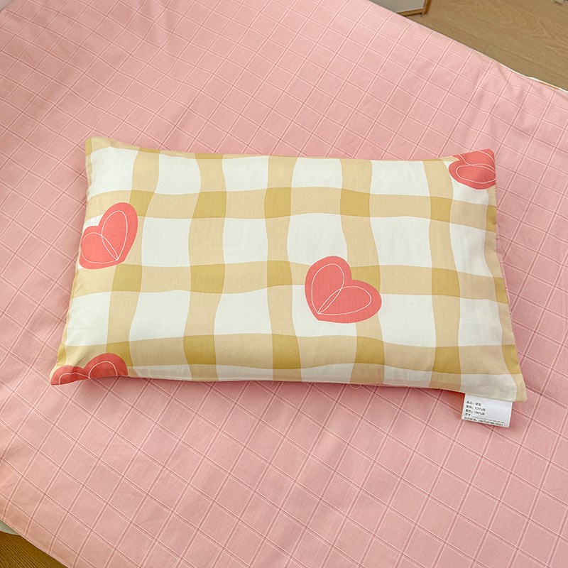 纯棉枕套卡通30X50宝宝儿童枕头套男孩女孩纯棉48X74枕芯套内胆套