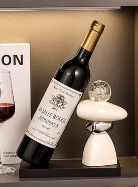 时至运来红酒架摆件轻奢高档客厅酒柜电视柜高端大气餐边柜装饰品