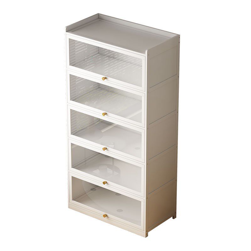 书柜带门简易儿童书架落地置物架家用防尘储物柜展示柜客厅收纳柜