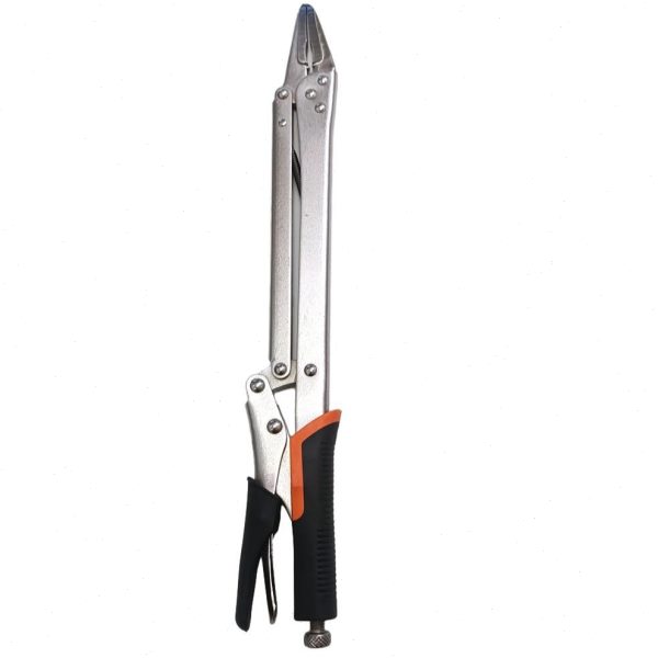 尖嘴钳15寸长颈大力钳夹持工具木工工具焊接长杆大力钳