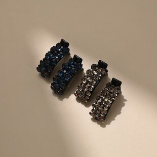 奇美拉发夹女高级感轻奢风前额鸭嘴夹八字刘海碎发夹子头饰发卡