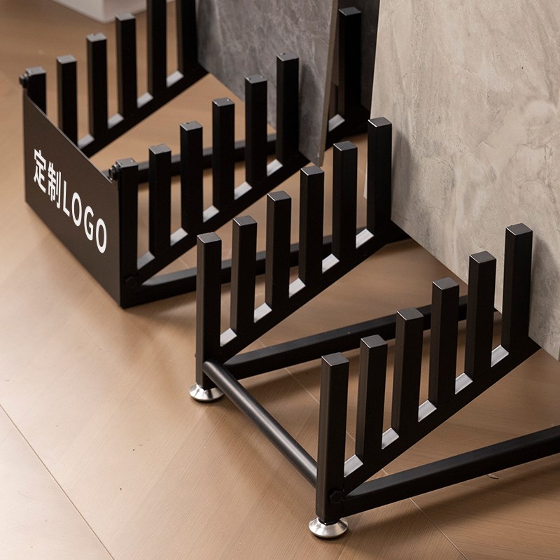 瓷砖展示架800*800瓷砖大板岩板展架600*1200石材架子落地式插架