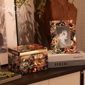 KP首饰收纳盒轻奢精致高档珠宝戒指耳环项链饰品多层大容量珠宝盒