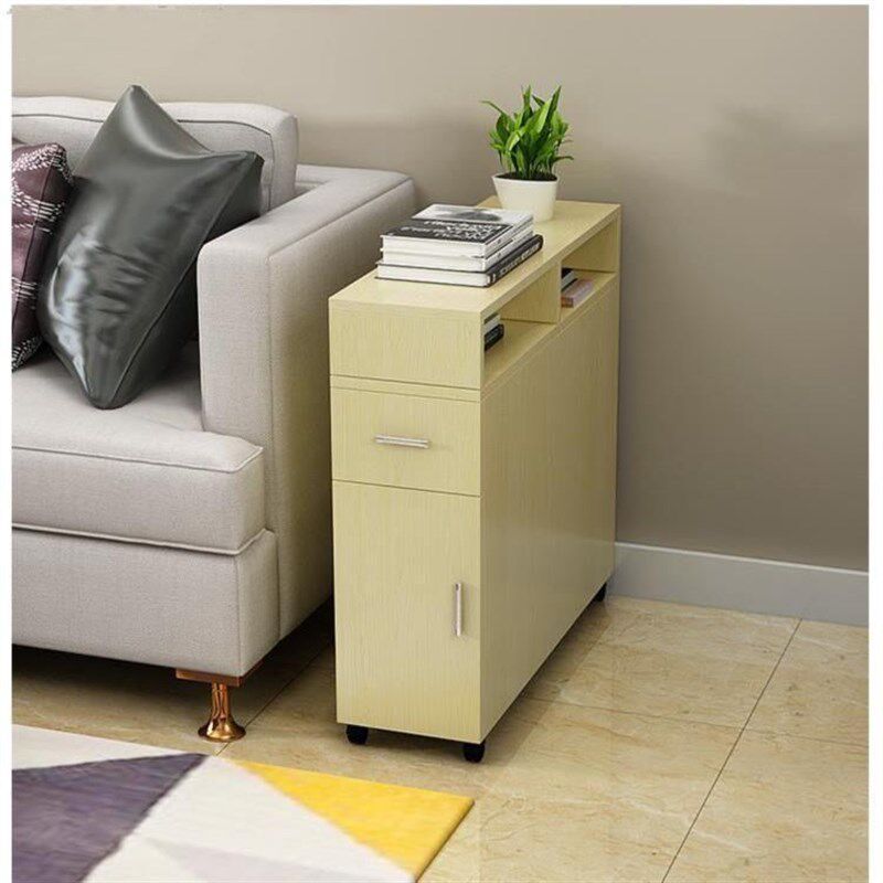 沙发边柜侧柜储物柜抽屉式客厅柜子边几缝隙柜可定做夹缝柜超窄柜