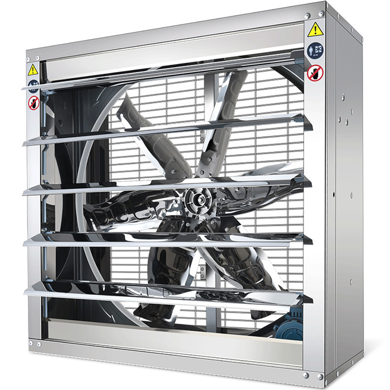 负压风机工业排风扇大功率强力静音排气扇通风换气扇养殖场抽风机