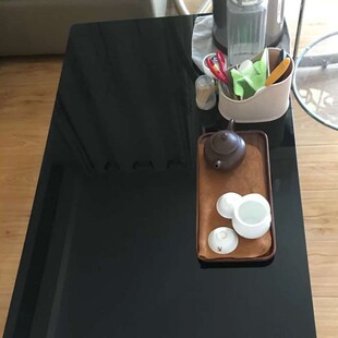 钢化玻璃定做桌面长方形茶几圆形餐桌垫片家用定制烤漆台面板夹胶
