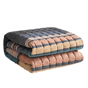 夏季 床垫软垫家用可水洗榻榻米单双人铺底被褥子防滑定制 纯棉薄款