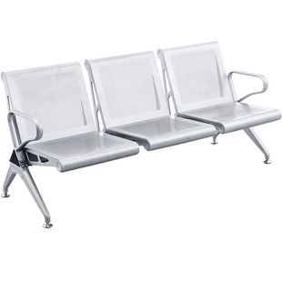 三人位排椅不锈钢联排椅沙发候诊椅等候椅公共座椅机场椅休息长椅
