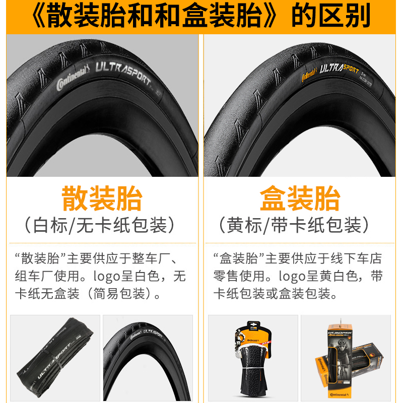 马牌公路自行车折叠外胎700*23c 25真空胎管胎四季胎防刺轮胎