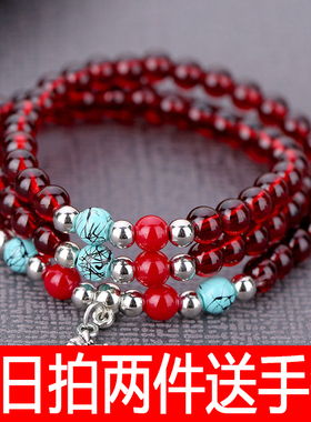 蜜蜡吊坠长款水滴女民族风复古琥珀老蜡项链百搭配饰品毛衣链挂坠