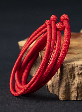 金刚结手链红绳辟男女本命年牛2021细款邪转开运岁太解简约小众