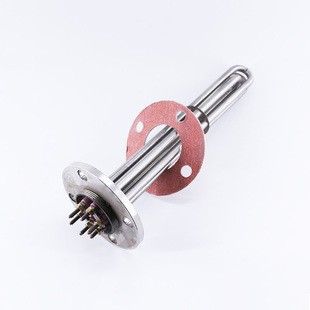 130mm法兰加热管模温机加热管 圆法兰式电热管 导热油水箱锅炉