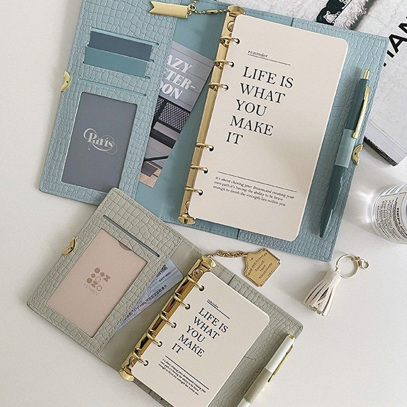 M5手帐本A8手账本A6活页本高颜值笔记本便携随身迷你记事本口袋本,文具电教/文化用品/商务用品,笔记本/记事本,淘宝优惠券,粉丝福利购,淘宝优惠卷