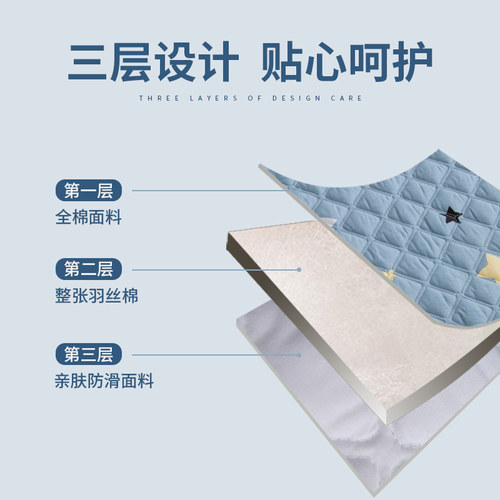 床笠全棉2021年新款通用纯棉床垫保护套床罩单件加厚床单夹棉四季