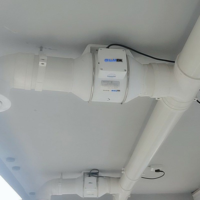 起帆管道抽风机厨房排风扇强力地下室通风换气扇卫生间工业排气扇