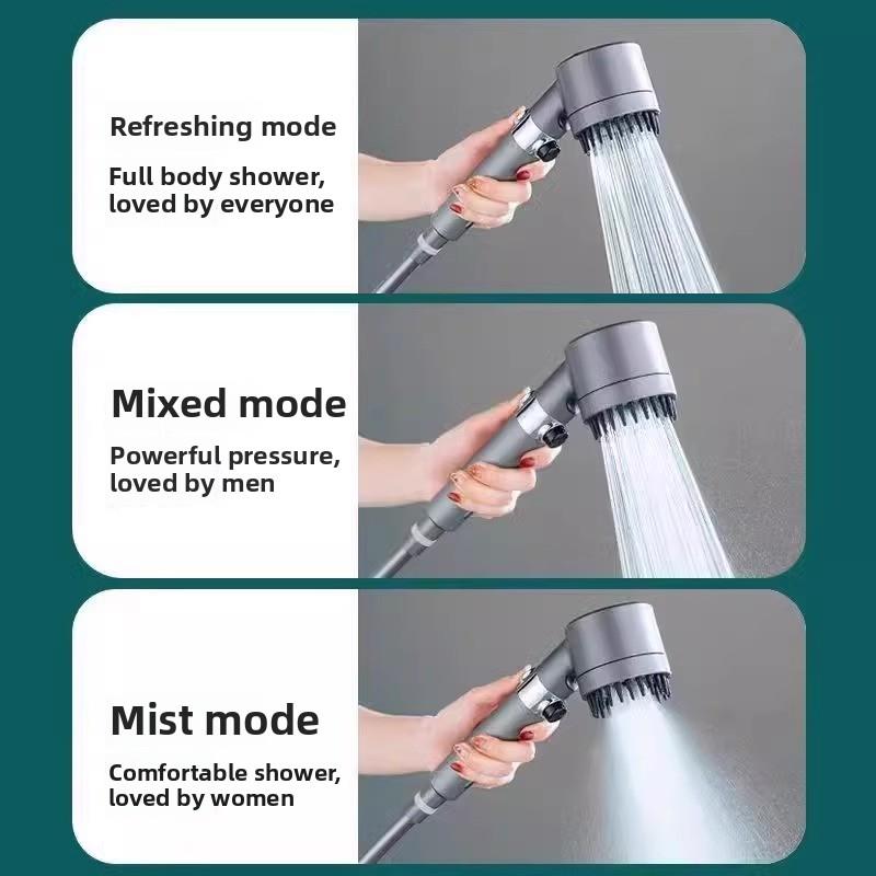 强力加压吹风机手淋浴负离子过滤喷雾网红淋浴头手喷雾