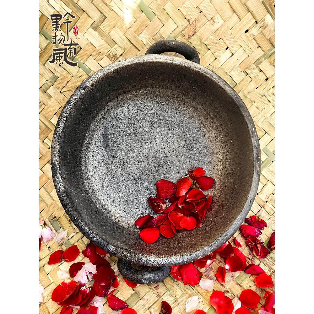 贵州手工老式泥锅网红获奖粉锅无釉无涂层双耳酸汤鱼火锅商业广告,厨房/烹饪用具,砂锅/石锅,淘宝优惠券,粉丝福利购,淘宝优惠卷