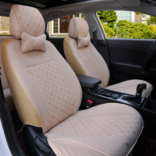 现代老款伊兰特悦动朗动瑞纳雅绅特汽车座坐垫座椅全包布艺