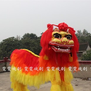 舞狮道具北狮整舞狮子的狮子舞狮北狮舞龙舞狮道具舞狮头道具