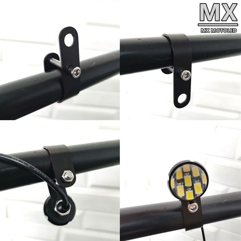 梦想LD鹰眼支架保险杠灯夹车把灯架子改装拓展架管夹,摩托车/装备/配件,其他摩托车用品,淘宝优惠券,粉丝福利购,淘宝优惠卷