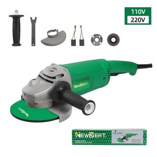 NEWBEAT跨境热销110V大角磨机2000W迷你角磨机家装建筑切割磨光机